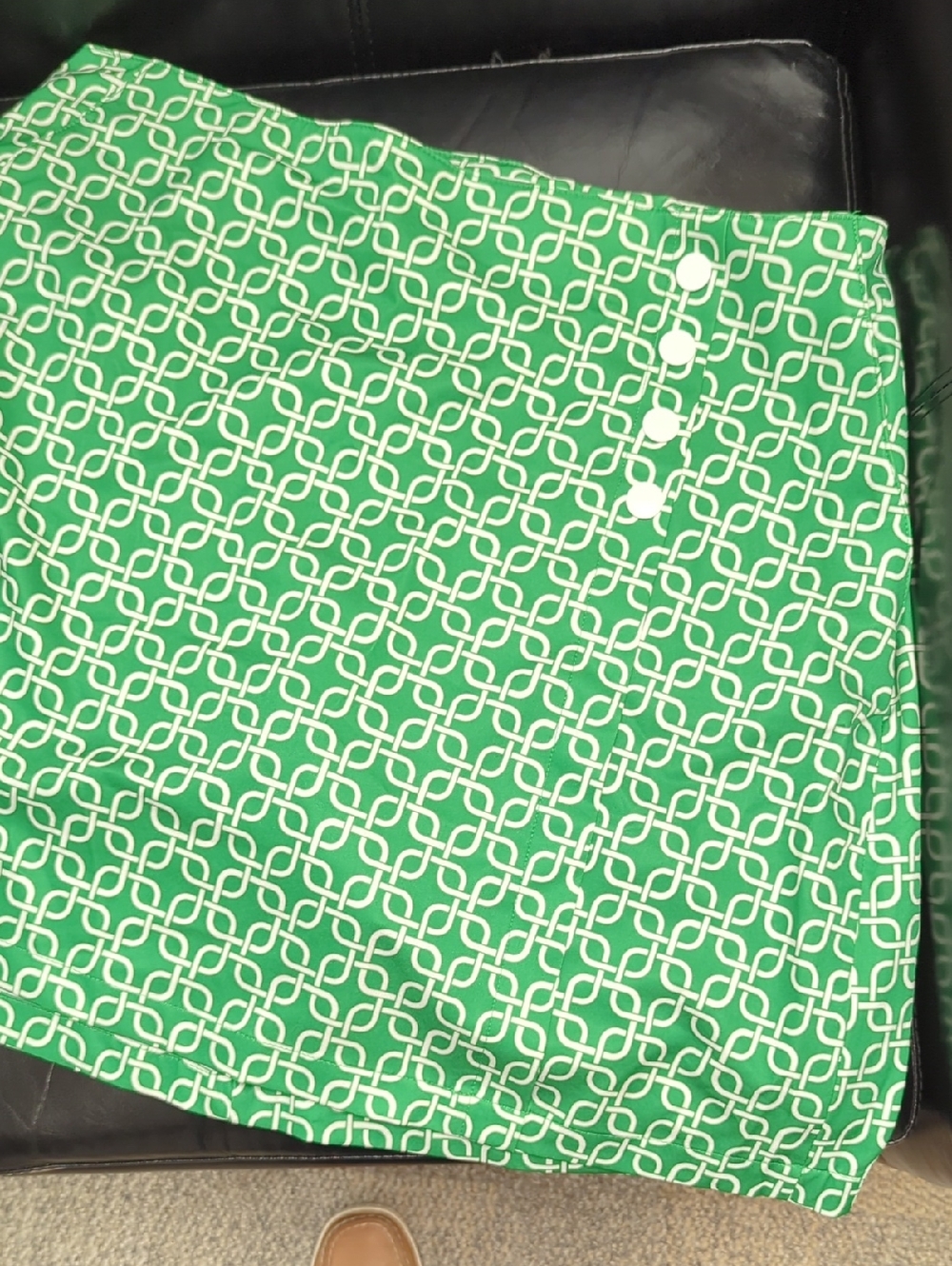Lady Hogan Golf Skort with Button Detail